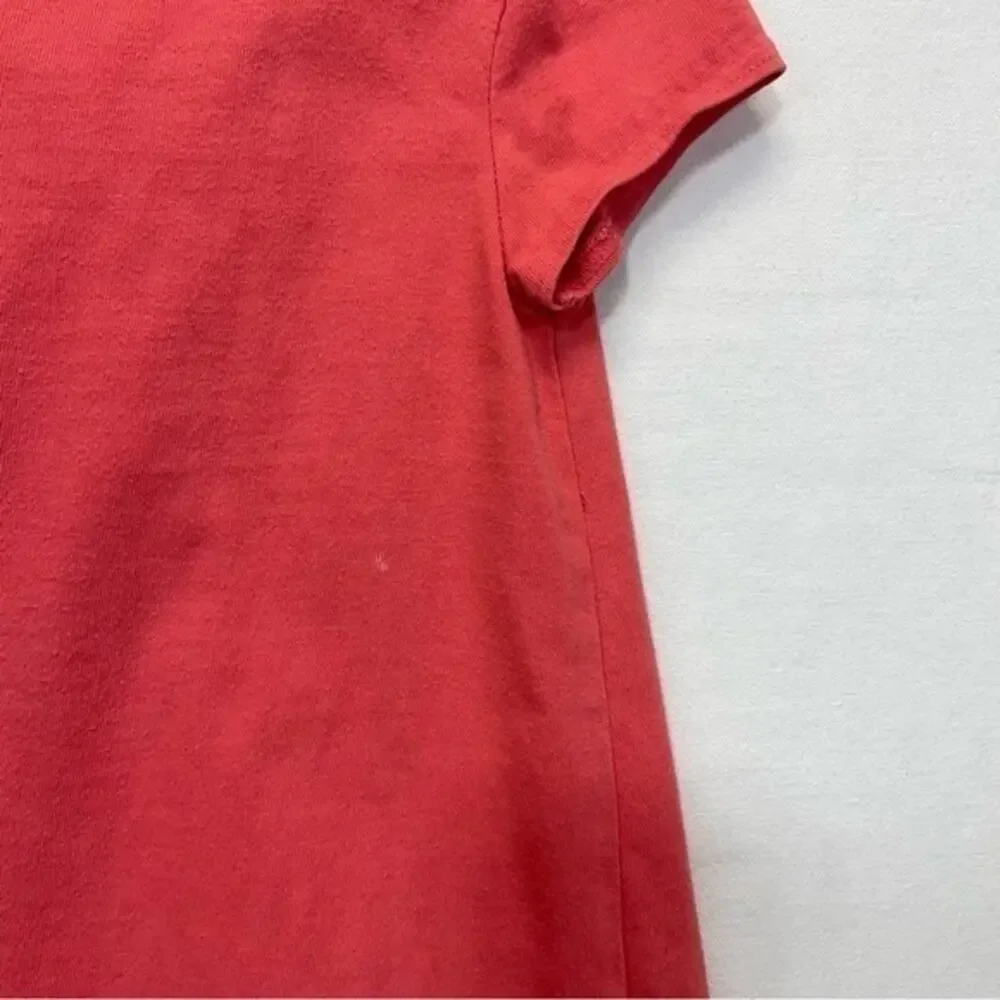 Old Navy Short sleeve Polo Dress Girl’s Size 3T cotton coral pink